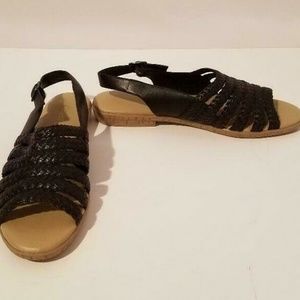 Cabin Creek Women's Leather Strappy Sandals Sz 8-1